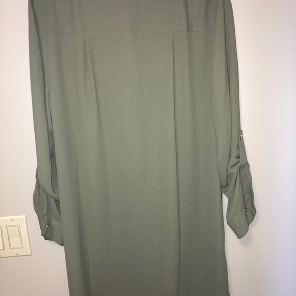 TWO! Chico’s Stylized Utility Long Tunic - Picture 5 of 8